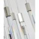 Canada 41 Light 35.4 inch Chrome Chandelier Ceiling Light